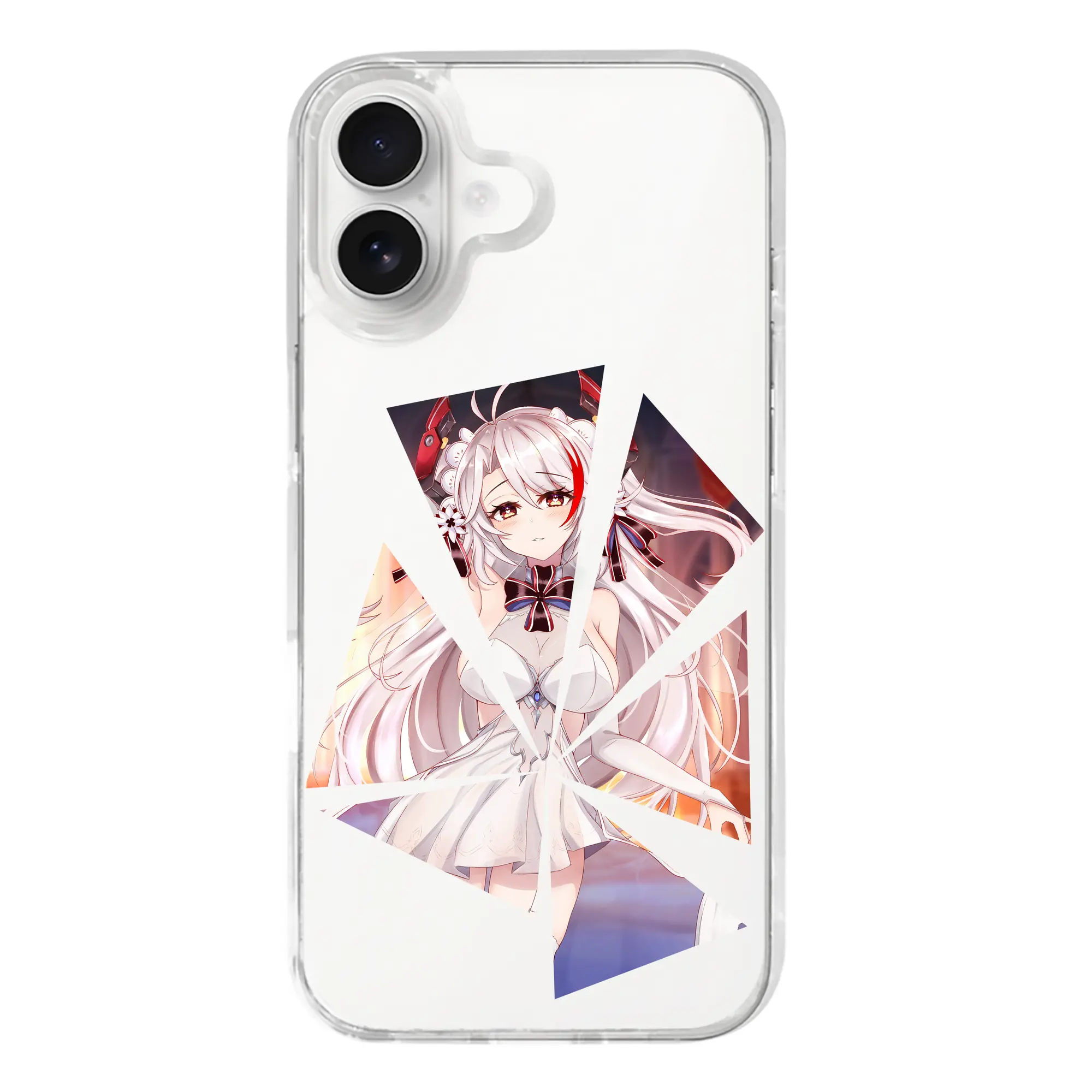 アズールレーン グッズ,プリンツ・オイゲン - iPhone 17シリーズ 透明スマホケース – 薄型・耐衝撃・精密フィット保護カバー
